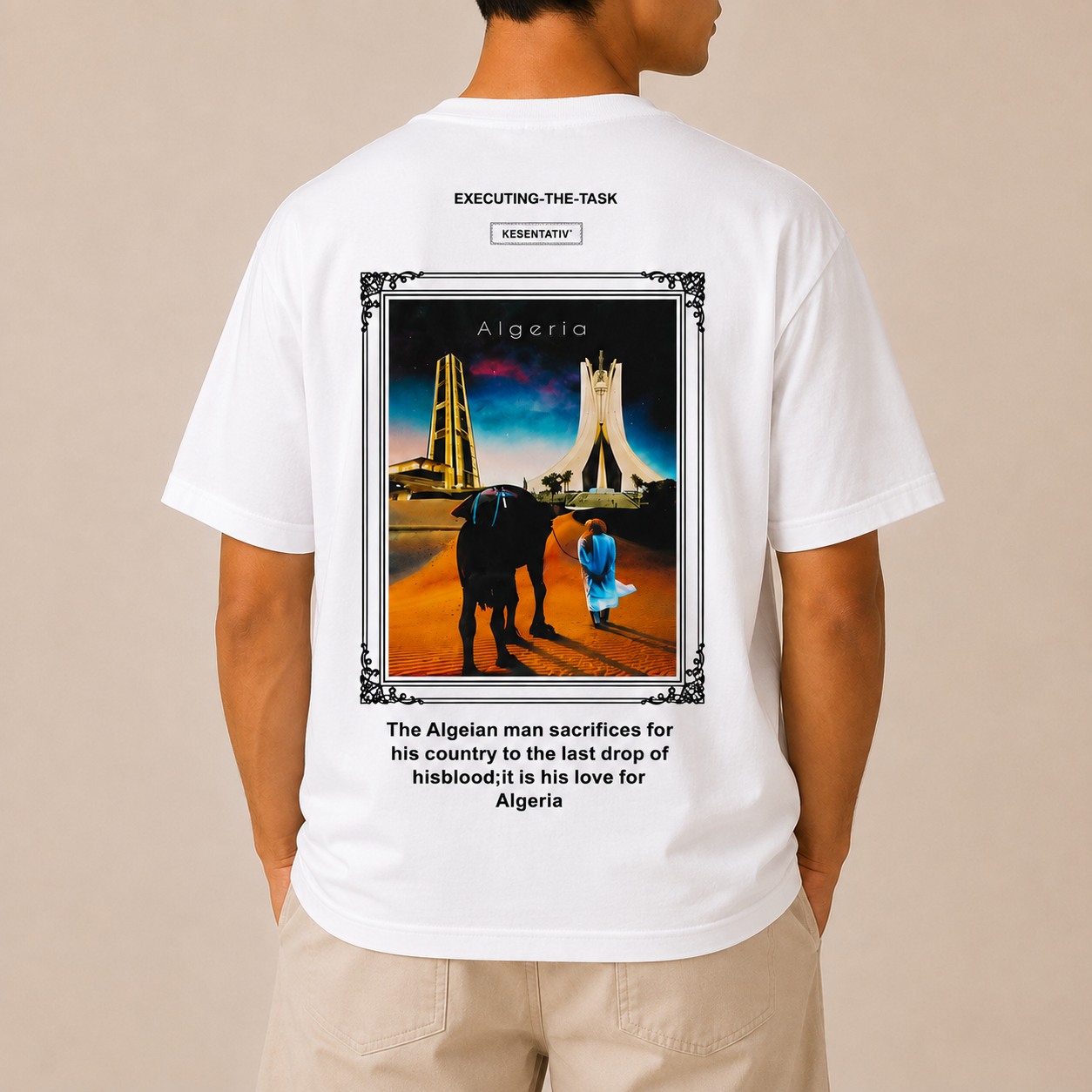 T-shirt Algeria | Monumant 1