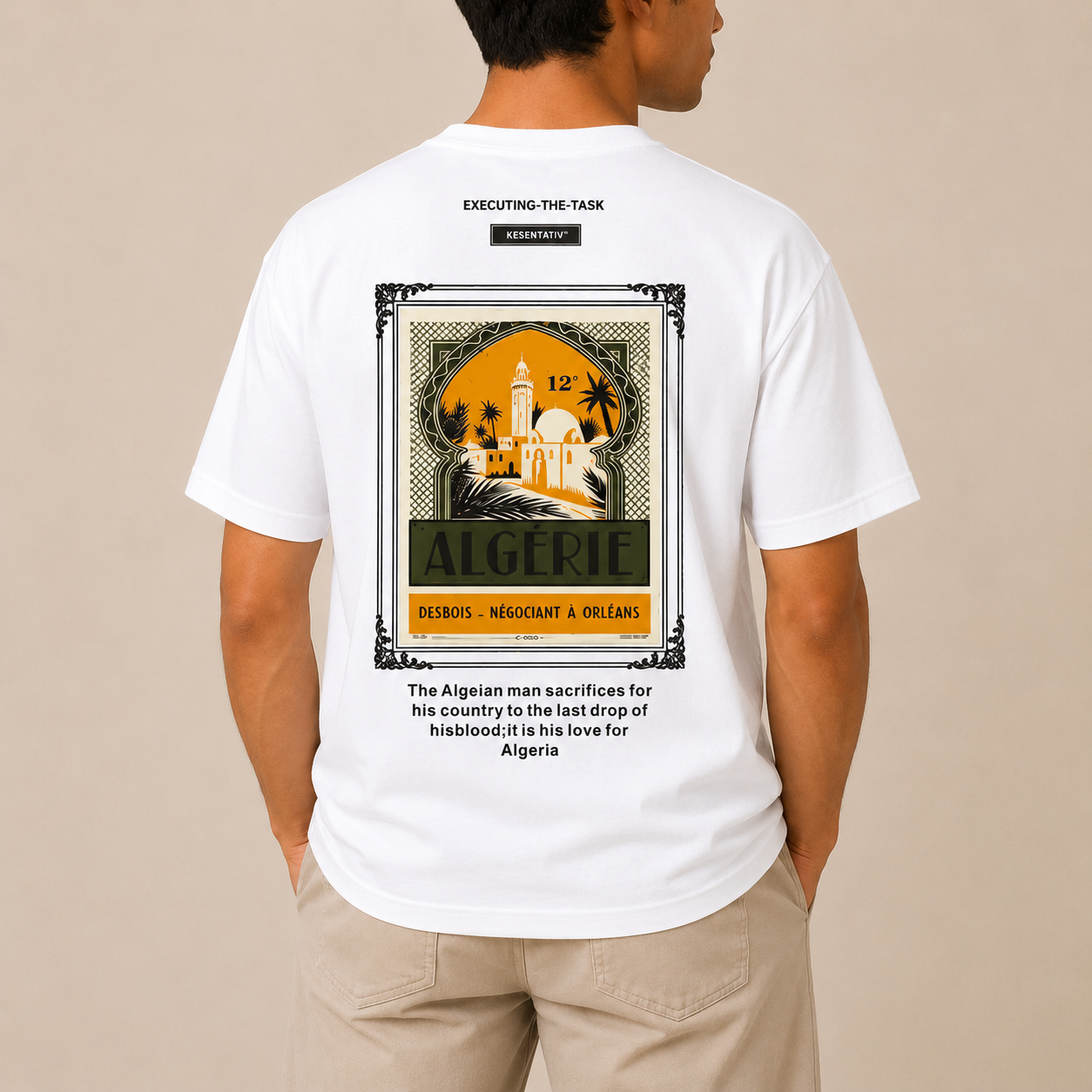 T-shirt Algeria | Timbre
